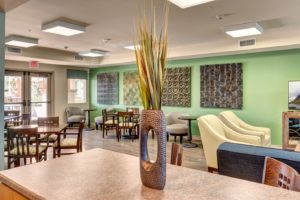Apartment building community room