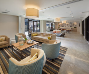 Apartment building community room