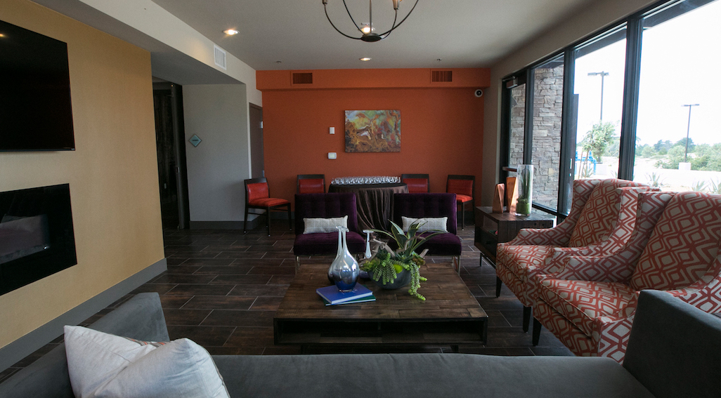The Promontory apartments community room