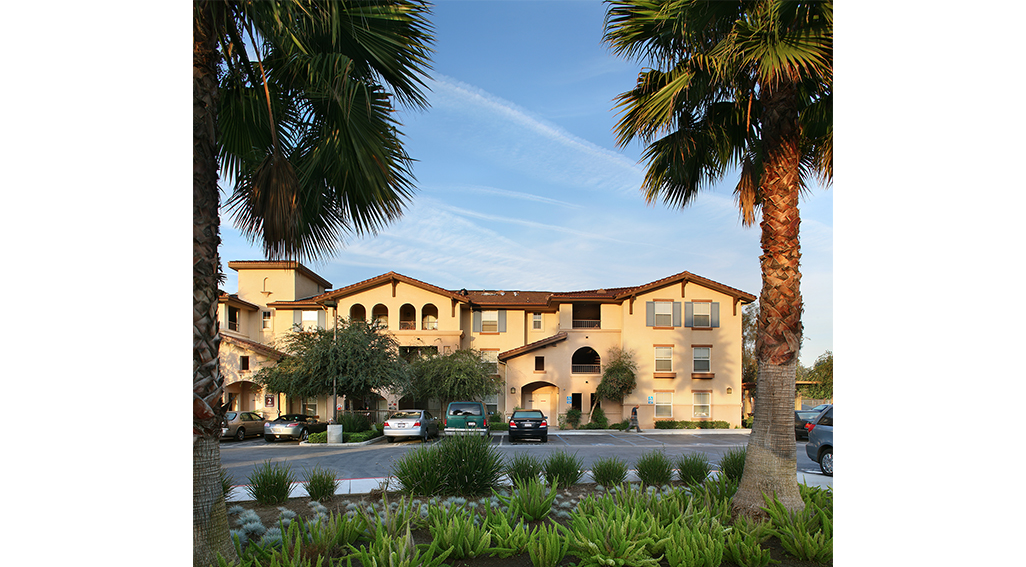 Portofino Villas apartments apartment building and parking area