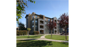 Tesoro del Valle apartments buildings and walkway