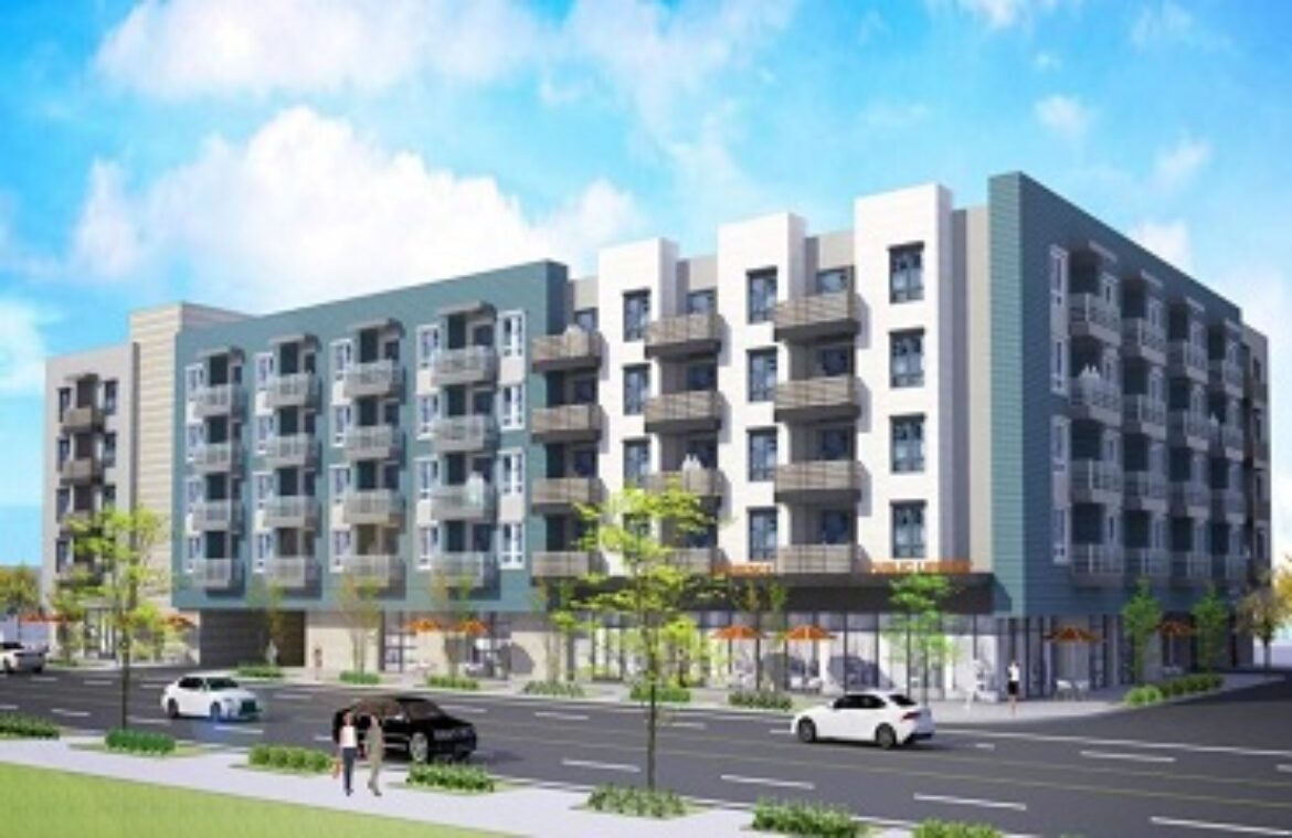Artist's rendering of Florence Apartments